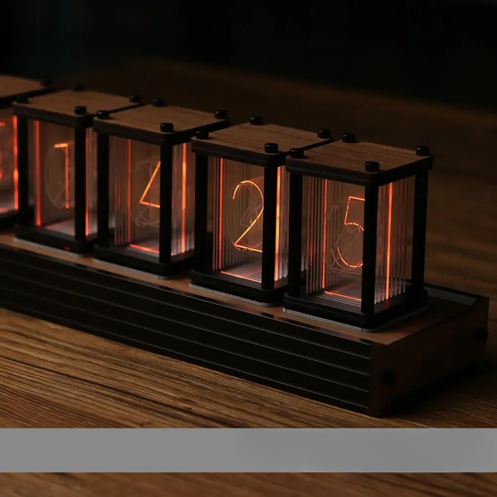 Diy Electronics Ideas - RGB Nixie Tüp Saat DIY Masa