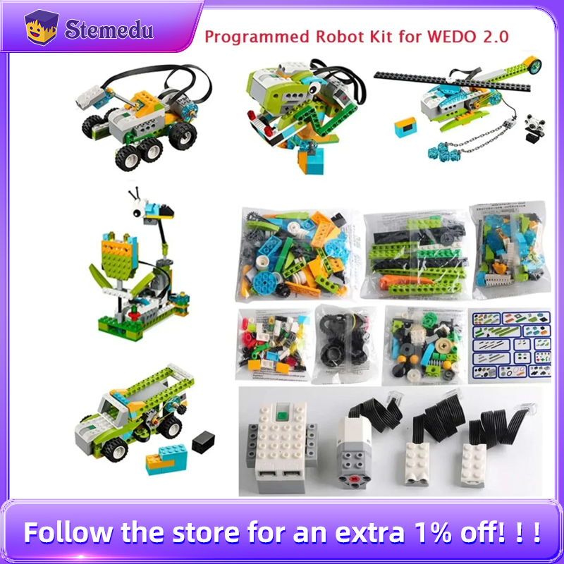 Diy Home Electronics - STEM We-do2.0 45300 Çekirdek Programlama Kiti
