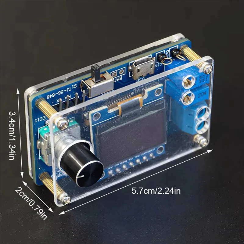 Oscilloscope Dso Mini - STC8K8A Mikrodenetleyici Kiti DIY Mini-DSO LCD