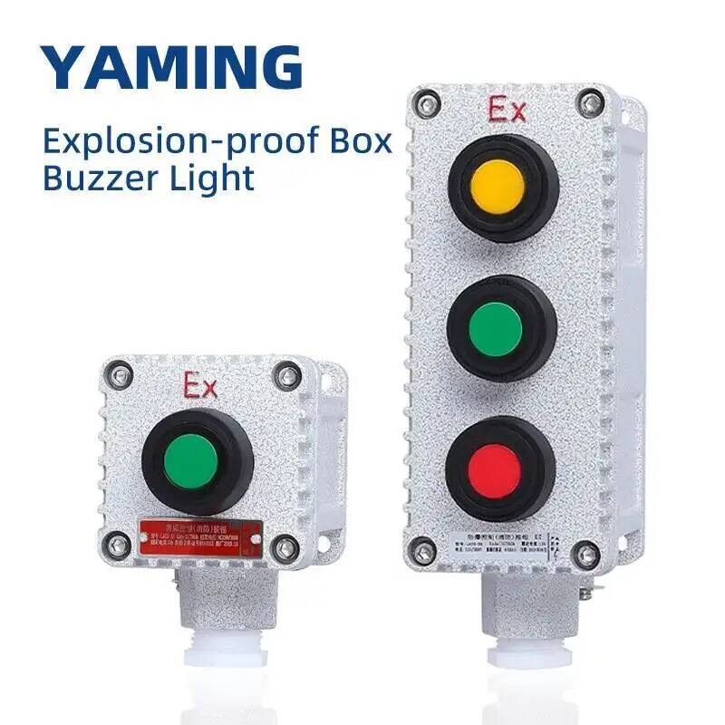 Push Button Tactile - Patlamaya Dayanıklı Buton Kutusu LA53-2/3 Özelleştirilmiş