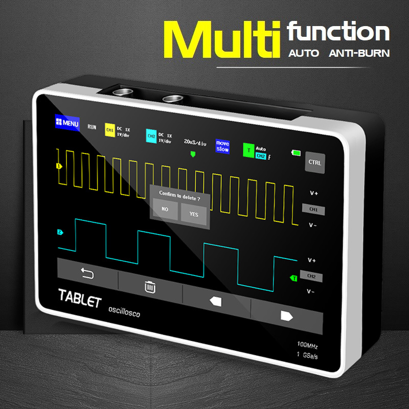 Oscilloscope Dso Mini - Dokunmatik Panel Dijital Osiloskop Çift Kanallı