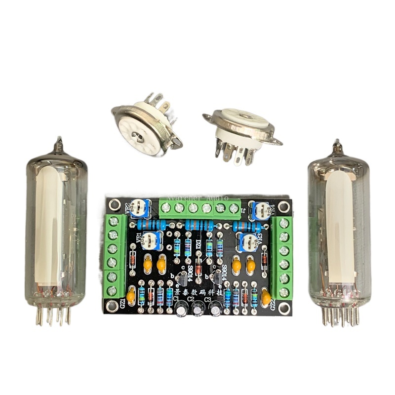 Diy Electronics Youtube Channel - 6E2 Kedi Gözü Elektronik Tüp sürücü