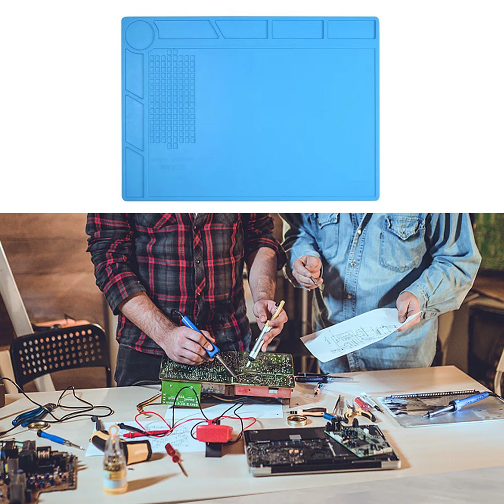 Diy Electronics Workstation - 1 adet S-130 lehimleme matı anti-statik