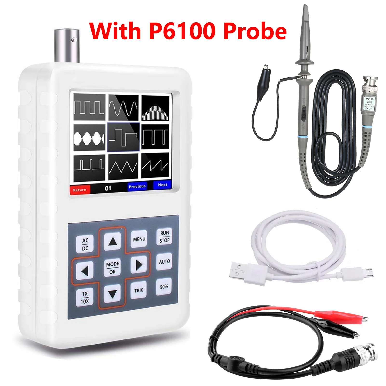 Oscilloscope Dso Mini - USB El Tipi Mini Taşınabilir 5M