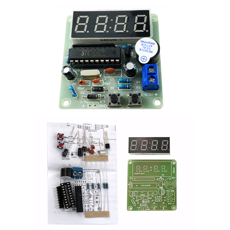 Diy Electronics Youtube - DIY Elektronik Kiti LED 4 Dijital