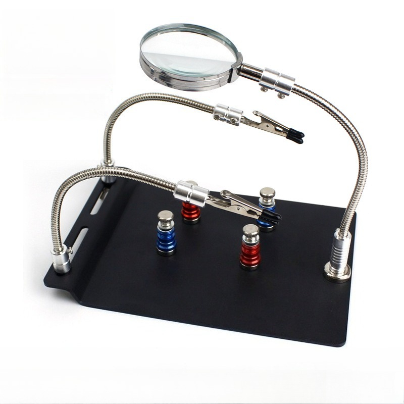 Diy Electronics Workstation - Manyetik PCB Tutucu Çalışma İstasyonu Ayarlanabilir