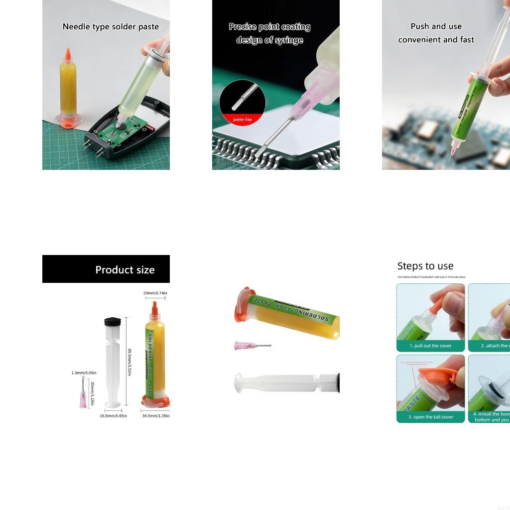 Diy Electronics Flux - Şırınga Tipi İtme Çubuğu Tasarımlı 10Ml