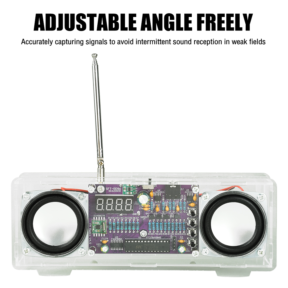 Çift Kanallı Elektronik FM Rad - Diy Electronics Youtube Channel incelemesi ve fiyatı