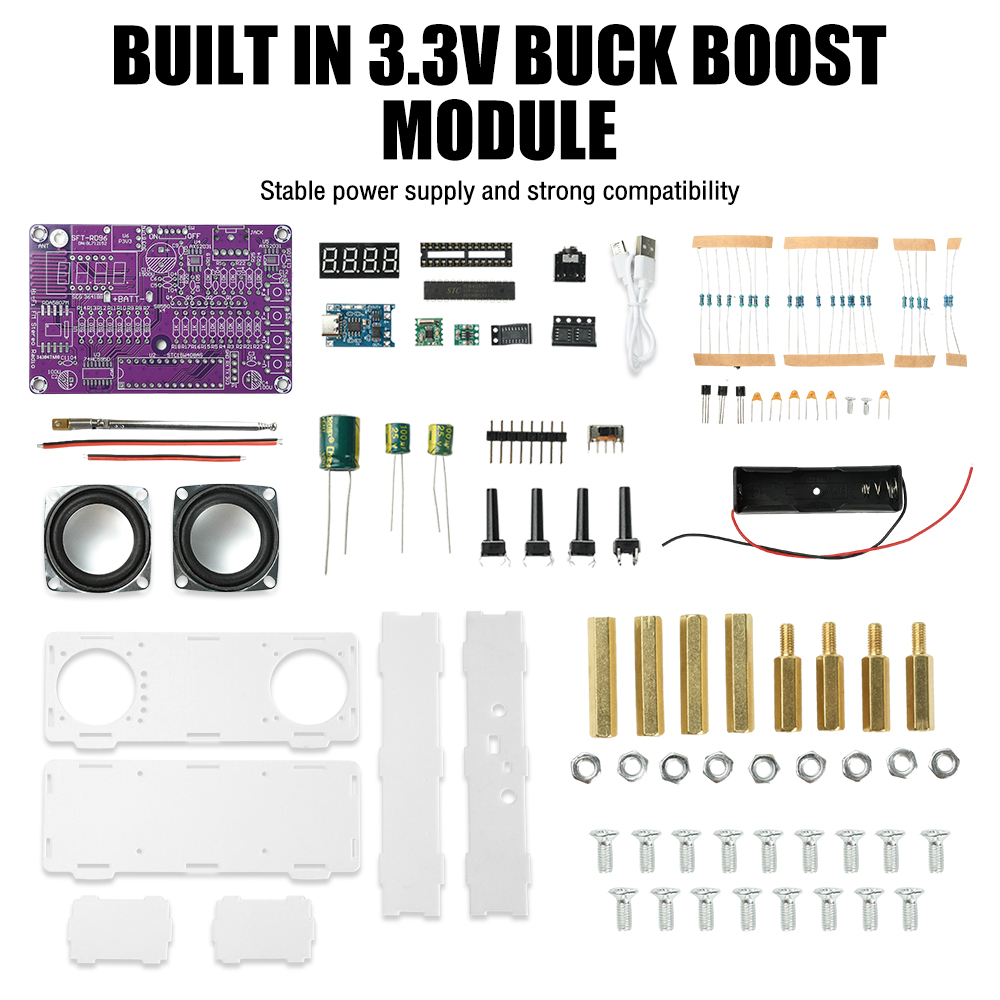 Çift Kanallı Elektronik FM Rad - Diy Electronics Youtube Channel incelemesi ve fiyatı