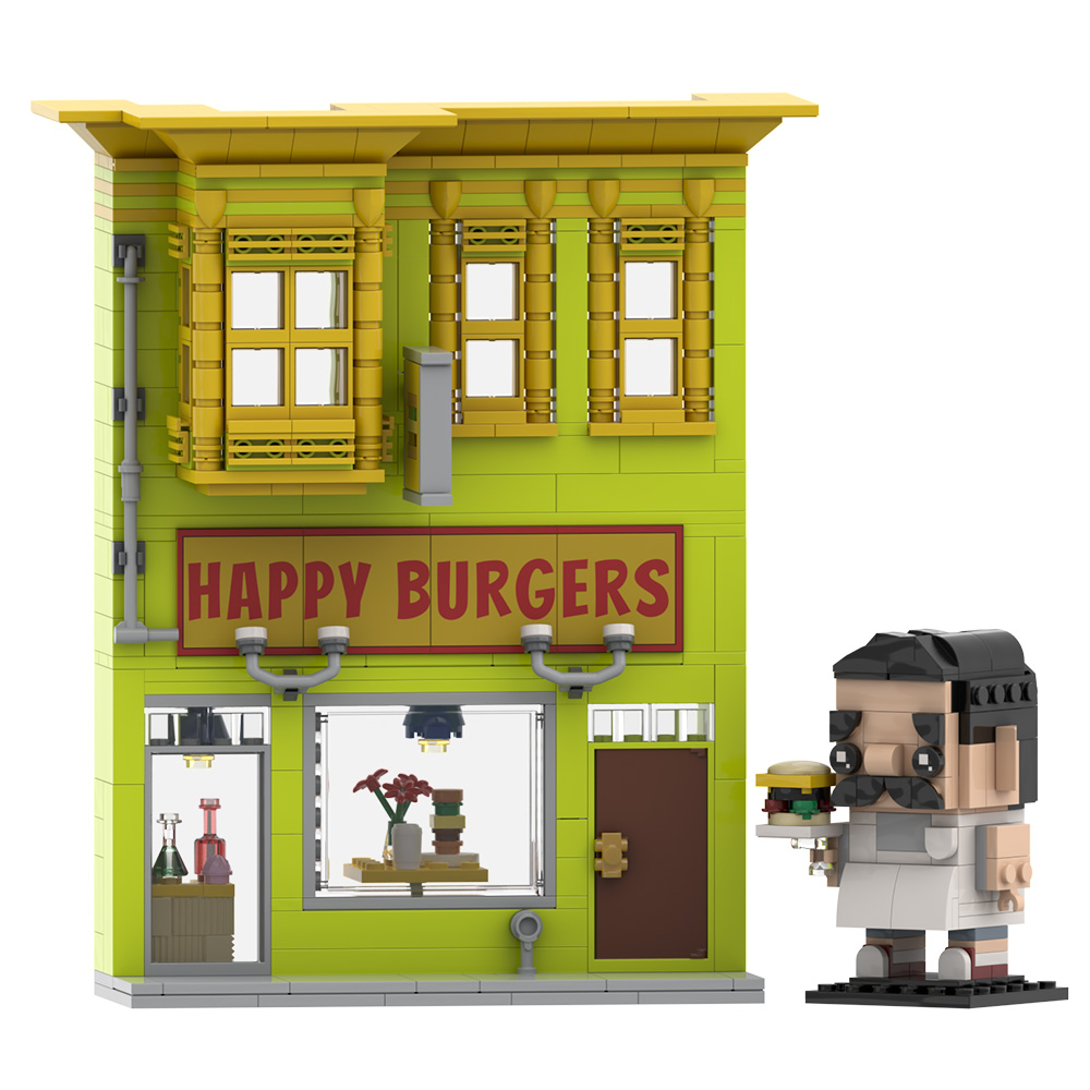 Gobricks MOC Bobs Burger Yapı  - Diy Electronics Shop incelemesi ve fiyatı