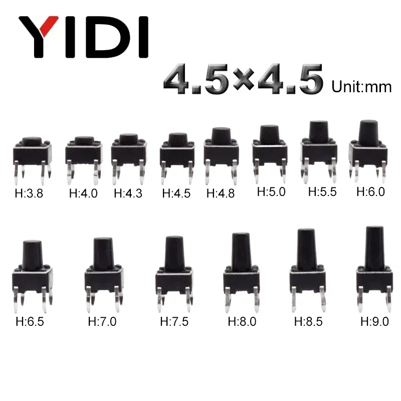 50 adet Panel PCB kapalı anlık - Push Button Tactile incelemesi ve fiyatı