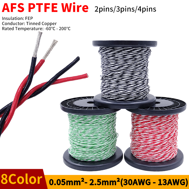 PTFE Tel AFS200 2 pins 26/25/2 - Diy Electronics Music incelemesi ve fiyatı