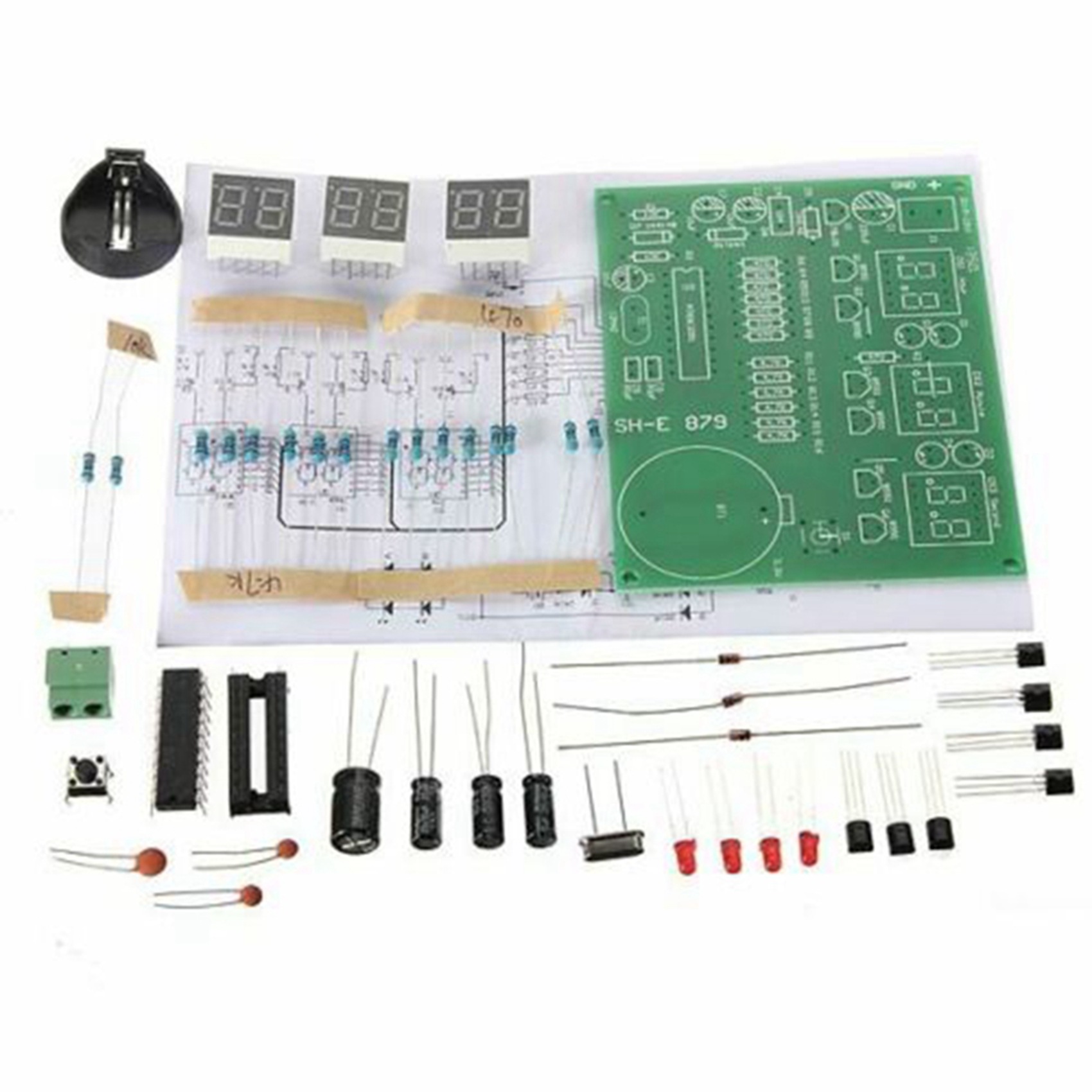【YAYINLANMA】3 Set AT89C2051 6  - Diy Electronics Flux incelemesi ve fiyatı