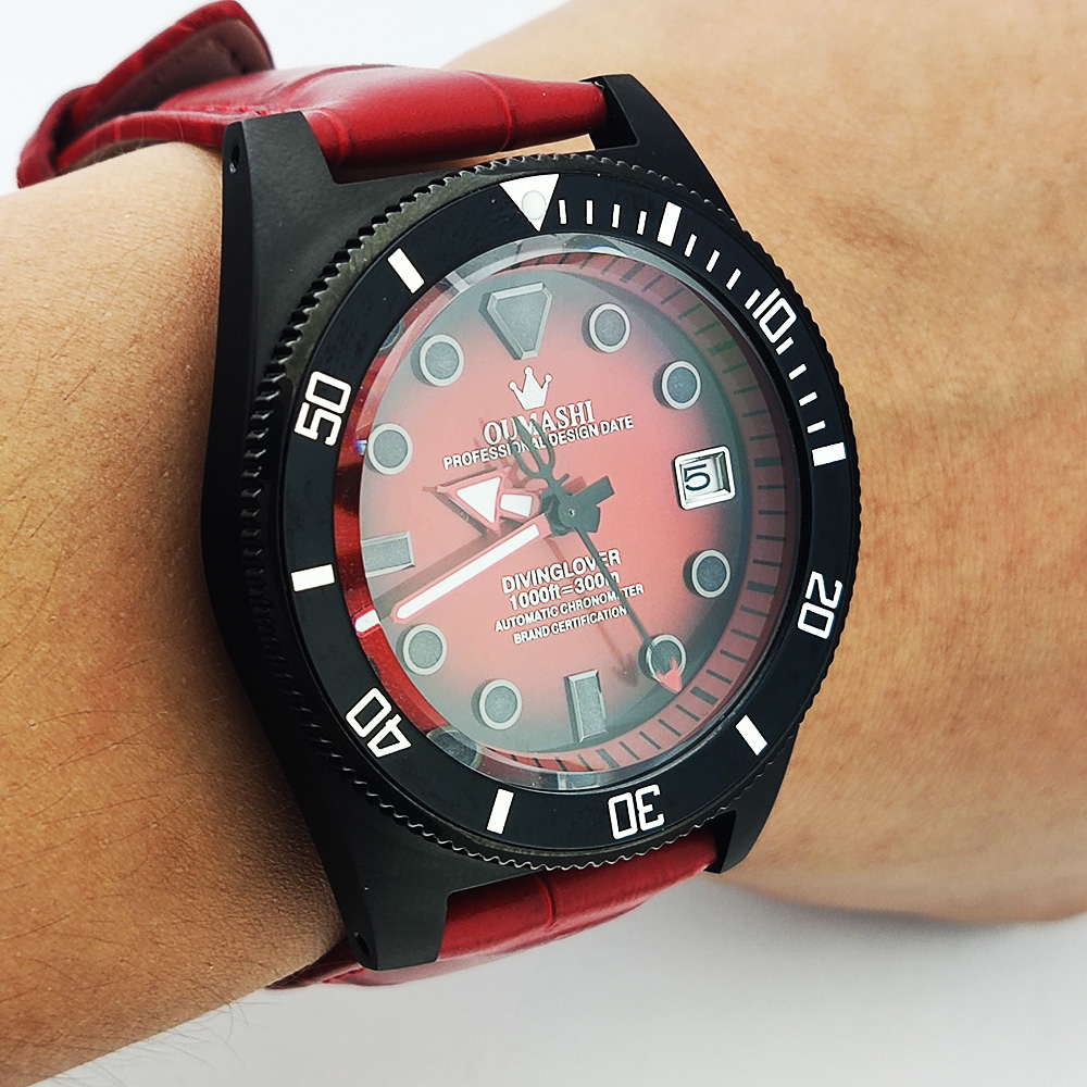 40.5mm özelleştirilmiş saat NH - Push Button Tactile incelemesi ve fiyatı