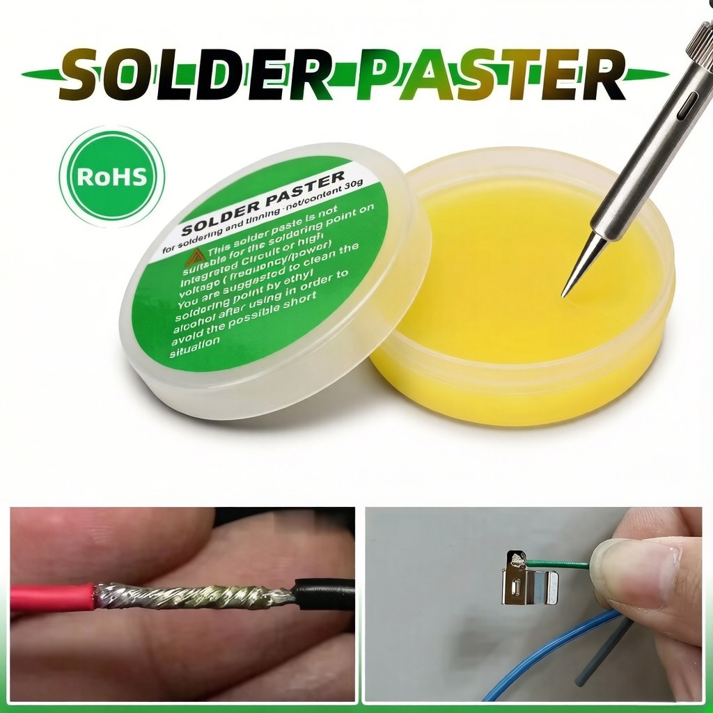 20g 30g 50g 100g Yeni Lehim Pa - Diy Electronics Flux incelemesi ve fiyatı