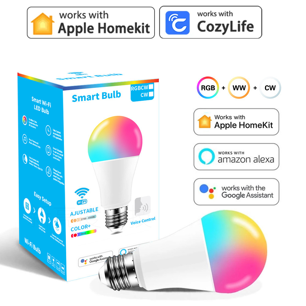 9W WiFi Homekit işık lambası E - Diy Home Electronics incelemesi ve fiyatı