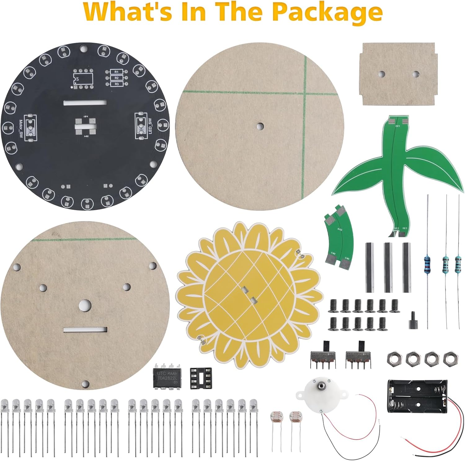 Işık Takip Ayçiçeği Lehimleme  - Diy Electronics Ideas incelemesi ve fiyatı