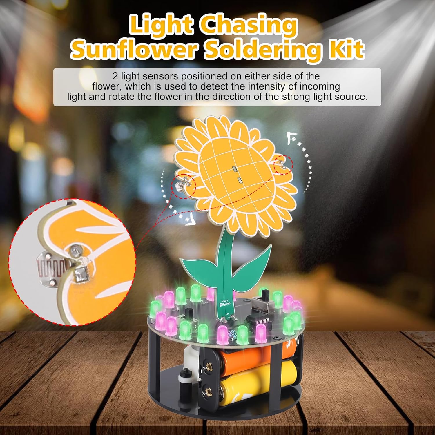 Işık Takip Ayçiçeği Lehimleme  - Diy Electronics Ideas incelemesi ve fiyatı