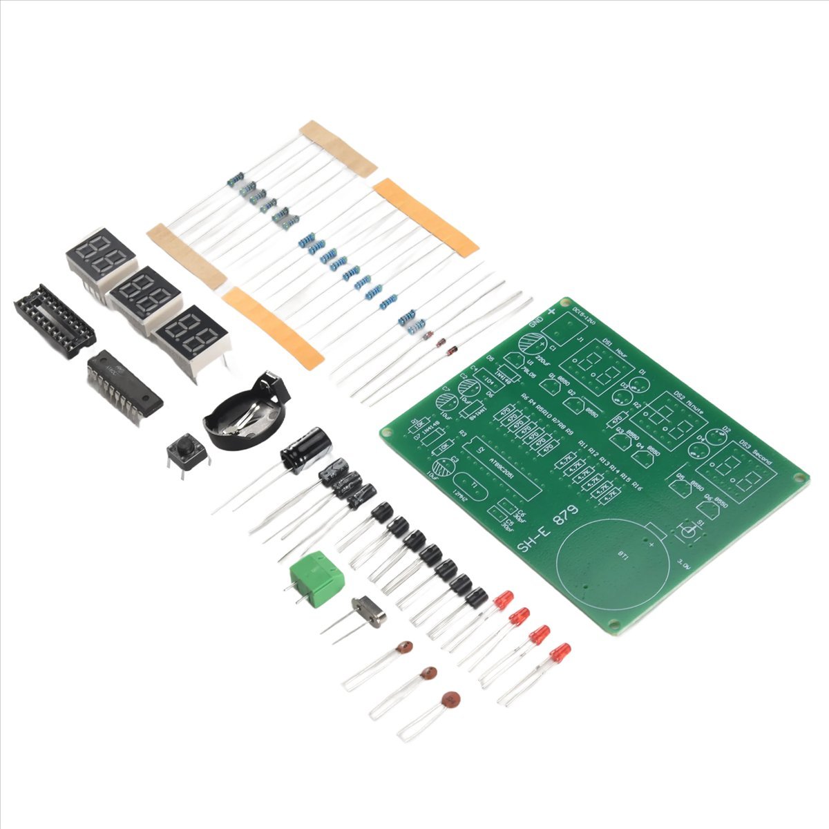 A003 AT89C2051 6 Dijital LED E - Diy Electronics Flux incelemesi ve fiyatı