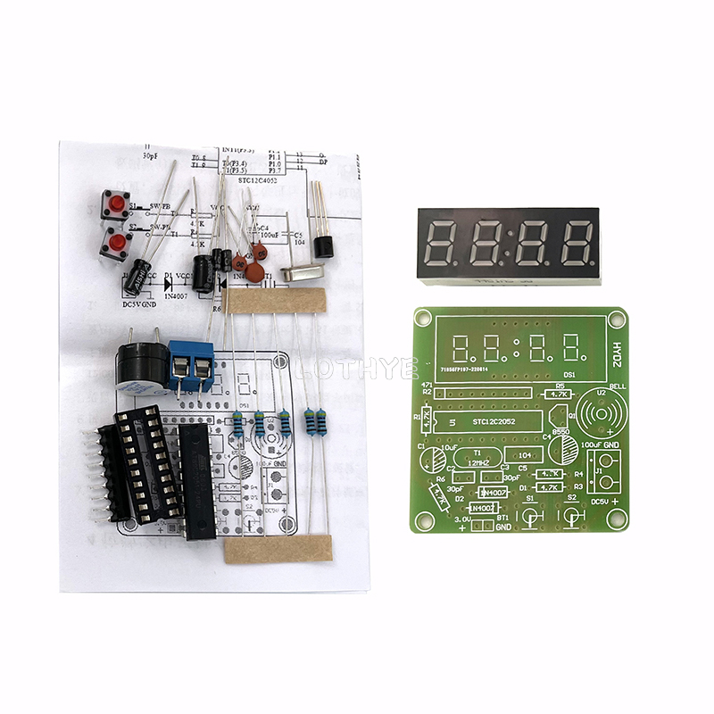 DIY Elektronik Kiti LED 4 Diji - Diy Electronics Youtube incelemesi ve fiyatı