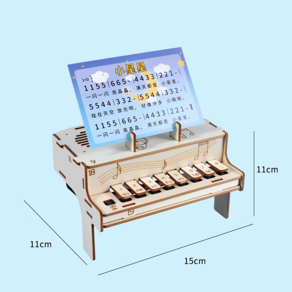 DIY Ahşap Elektronik Piyano Mo - Diy Home Electronics incelemesi ve fiyatı