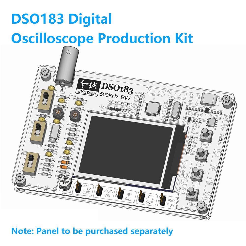 DIY DSO183 Dijital Osiloskop L - Oscilloscope Dso Mini incelemesi ve fiyatı
