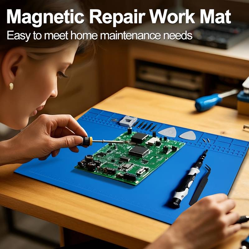 Anti-Statik Silikon Lehimleme  - Diy Electronics Workstation incelemesi ve fiyatı