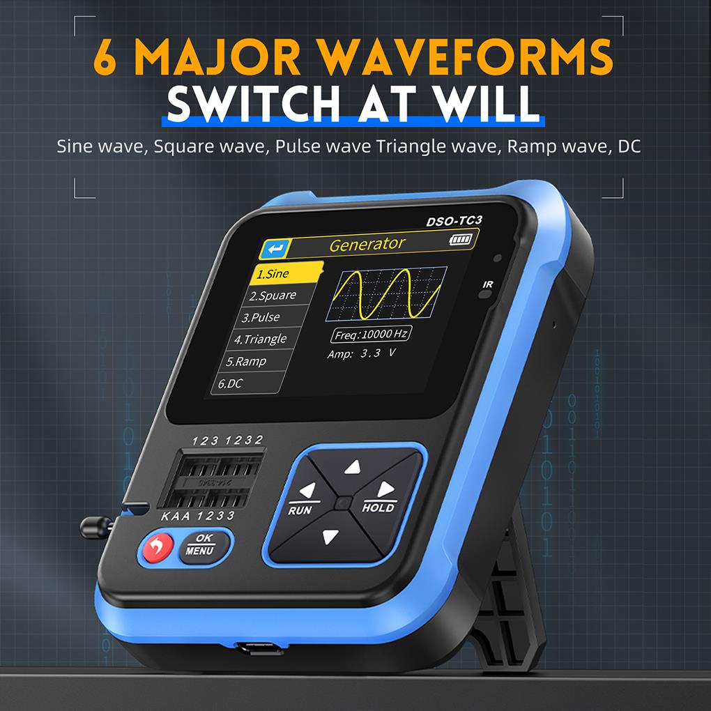 FNIRSI DSO-TC3 3in1 Mini el di - Oscilloscope Dso Mini incelemesi ve fiyatı